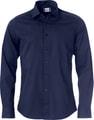 Overhemd Lange mouw Clique Clark Dark Navy